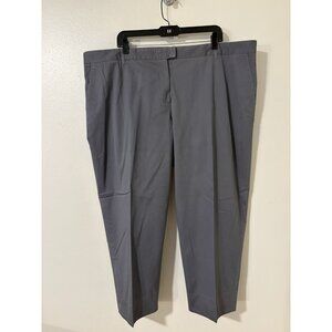 Covington Women Pants Gray 22 W Straight Leg Office Professional